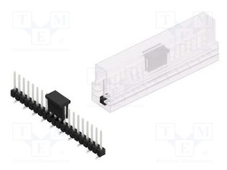 Connector: pin strips; pin header; male; PIN: 20; 2.54mm; SMT; 1x20