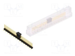 Connector: pin strips; pin header; male; PIN: 29; 2.54mm; SMT; 1x29