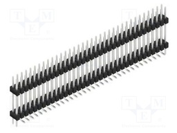 Connector: pin strips; pin header; male; PIN: 70; 2.54mm; SMT; 2x35