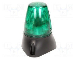 Signaller: lighting-sound; 20÷30VDC; Colour: green; IP65; -25÷55°C
