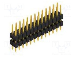 Connector: pin strips; pin header; male; PIN: 26; 2.54mm; THT; 2x13