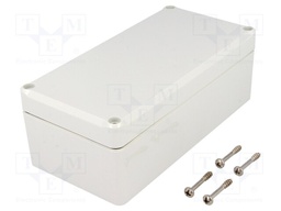 Enclosure: multipurpose; X: 80mm; Y: 160mm; Z: 57mm; EUROMAS II; grey