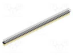 Connector: pin strips; pin header; male; PIN: 96; 2mm; THT; 2x48
