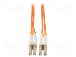 Fiber patch cord; OM2; both sides,LC/UPC; 3m; LSZH; orange