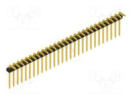 Connector: pin strips; pin header; male; PIN: 28; 2mm; THT; 1x28