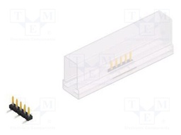 Connector: pin strips; pin header; male; PIN: 5; 2mm; SMT; 1x5; 100V