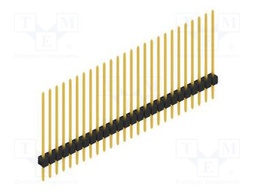Connector: pin strips; pin header; male; PIN: 26; 2.54mm; THT; 1x26