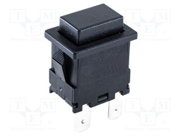 Switch: push-button; Pos: 2; SPST-NO; 15A/250VAC; 10A/125VDC