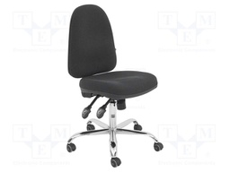 Chair; ESD; Seat dim: 460x430mm; Back dim: 440x510mm; 580÷760mm