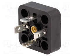 Connector: valve connector; socket; form A; 18mm; male; PIN: 4; 16A