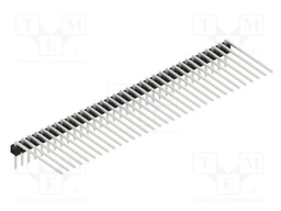 Connector: pin strips; pin header; male; PIN: 33; 2.54mm; THT; 1x33