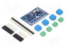 DC-motor driver; Motoron; I2C; Icont out per chan: 1.7A; Ch: 3