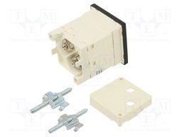 Meter; on panel; analogue; 0÷100V; Class: 1,5; IP52; Length: 42mm