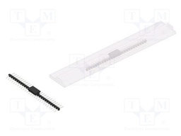 Connector: pin strips; pin header; male; PIN: 27; 2mm; SMT; 1x27
