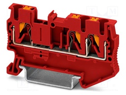 Splice terminal: rail; PT; 24A; 800V; push-in; PA; L: 35.3mm; W: 5.2mm