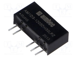 Converter: DC/DC; 1W; Uin: 10.8÷13.2V; Uout: 5VDC; Uout2: -5VDC; SIP7