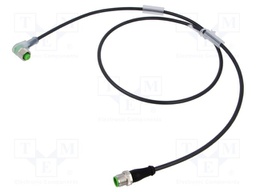 Cable: for sensors/automation; PIN: 5; 1m; 30VDC; 4A; Cores: 5; 7000