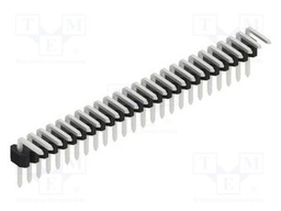 Connector: pin strips; pin header; male; PIN: 25; 1.27mm; THT; 1x25