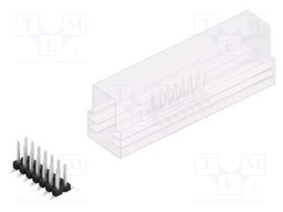 Connector: pin strips; pin header; male; PIN: 14; 2.54mm; SMT; 2x7