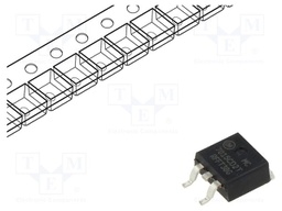 IC: voltage regulator; linear,fixed; 15V; 1A; D2PAK; SMD; reel,tape