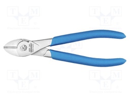 Pliers; side,cutting; induction hardened blades; 165mm