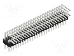 Connector: pin strips; pin header; male; PIN: 50; 1.27mm; THT; 2x25