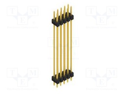 Connector: pin strips; pin header; male; PIN: 10; 2.54mm; THT; 2x5