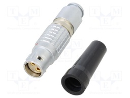 Connector: circular; Series: 2B; plug; female; soldering; for cable