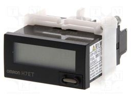 Counter: electronical; with access lock; working time; LCD