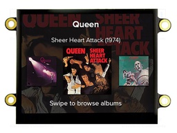 Display: TFT; 320x240; Illumin: LED; Dim: 76.9x63.9mm; 3.3V