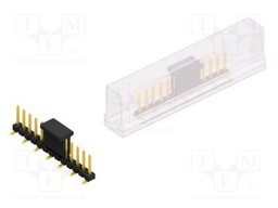 Connector: pin strips; pin header; male; PIN: 13; 2.54mm; SMT; 1x13
