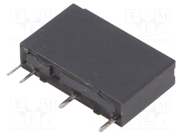 Relay: electromagnetic; SPST-NO; Ucoil: 12VDC; 5A/250VAC; 5A/30VDC