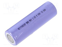 Re-battery: Li-Ion; 21700; 3.6V; 4000mAh; Ø21.3x70.3mm; 40A
