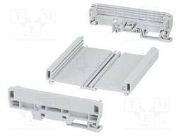 Enclosure: for DIN rail mounting; Y: 127.8mm; X: 123.8mm; PVC