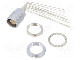 Connector: circular; 1B; socket; female; PIN: 16