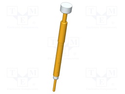 Needle-like test probe; Operational spring compression: 4.2mm