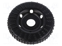 Grinding wheel; 120mm; prominent,with rasp