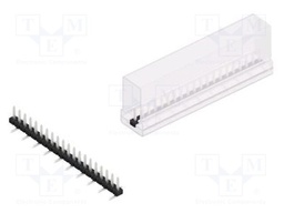 Connector: pin strips; pin header; male; PIN: 20; 2mm; SMT; 1x20
