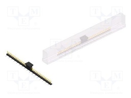 Connector: pin strips; pin header; male; PIN: 34; 2mm; SMT; 1x34