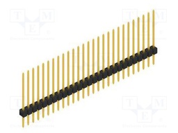 Connector: pin strips; pin header; male; PIN: 27; 2.54mm; THT; 1x27