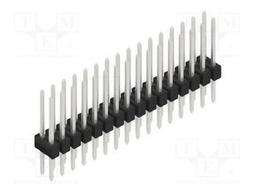 Connector: pin strips; pin header; male; PIN: 32; 2.54mm; THT; 2x16