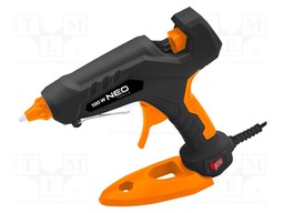 Hot melt glue gun; Ø: 11mm; Effic: 22g/min; 100W; 230VAC