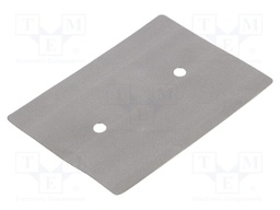 Heat transfer pad: graphite; L: 78mm; W: 55mm; Thk: 0.2mm; 20W/mK