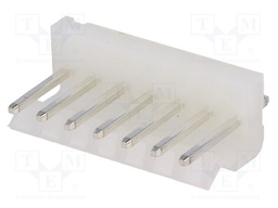Socket; wire-board; male; 3.96mm; PIN: 7; THT; 250V; 7A; tinned; 10mΩ