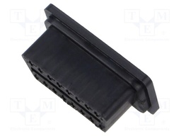 Diagnostic connector OBD II; female; PIN: 16
