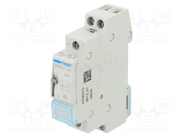 Relay: installation; bistable; NO x2; Mounting: DIN; 16A; -5÷40°C
