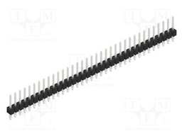 Connector: pin strips; pin header; male; PIN: 35; 2.54mm; THT; 1x35
