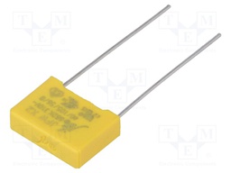 Capacitor: polypropylene; X2,suppression capacitor; 6.8nF; 10mm