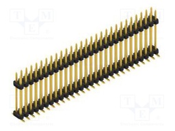 Connector: pin strips; pin header; male; PIN: 56; 2mm; SMT; 2x28