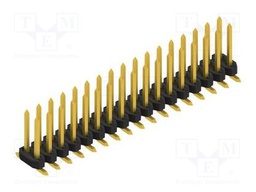 Connector: pin strips; pin header; male; PIN: 34; 2mm; SMT; 2x17